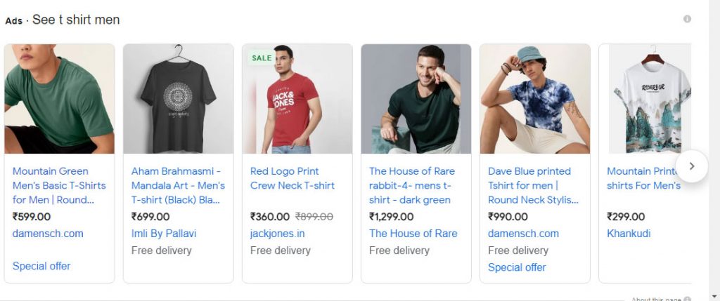 Google shopping works