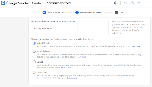 eCommerce Plugin: Product feed to google merchant center