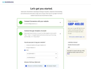 Conversios Dashboard