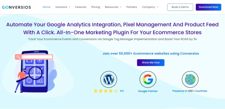 Conversios Google Analytics Plugin