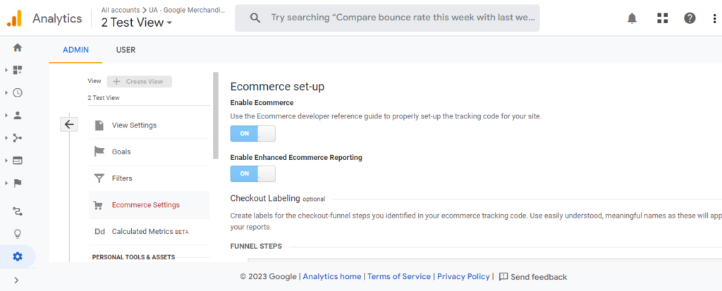 Enable Enhanced Ecommerce For Shopify Store