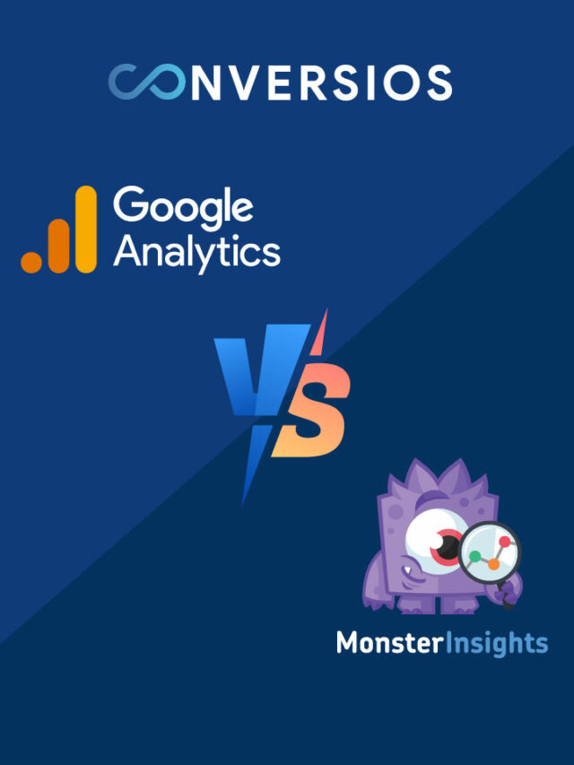 GA-VS-Monsterinsights - Conversios