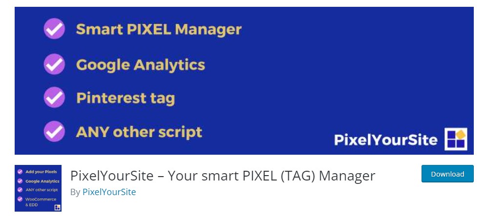 PixelYourSite Facebook Pixel plugin