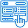 Page views and scroll depth tracking icon