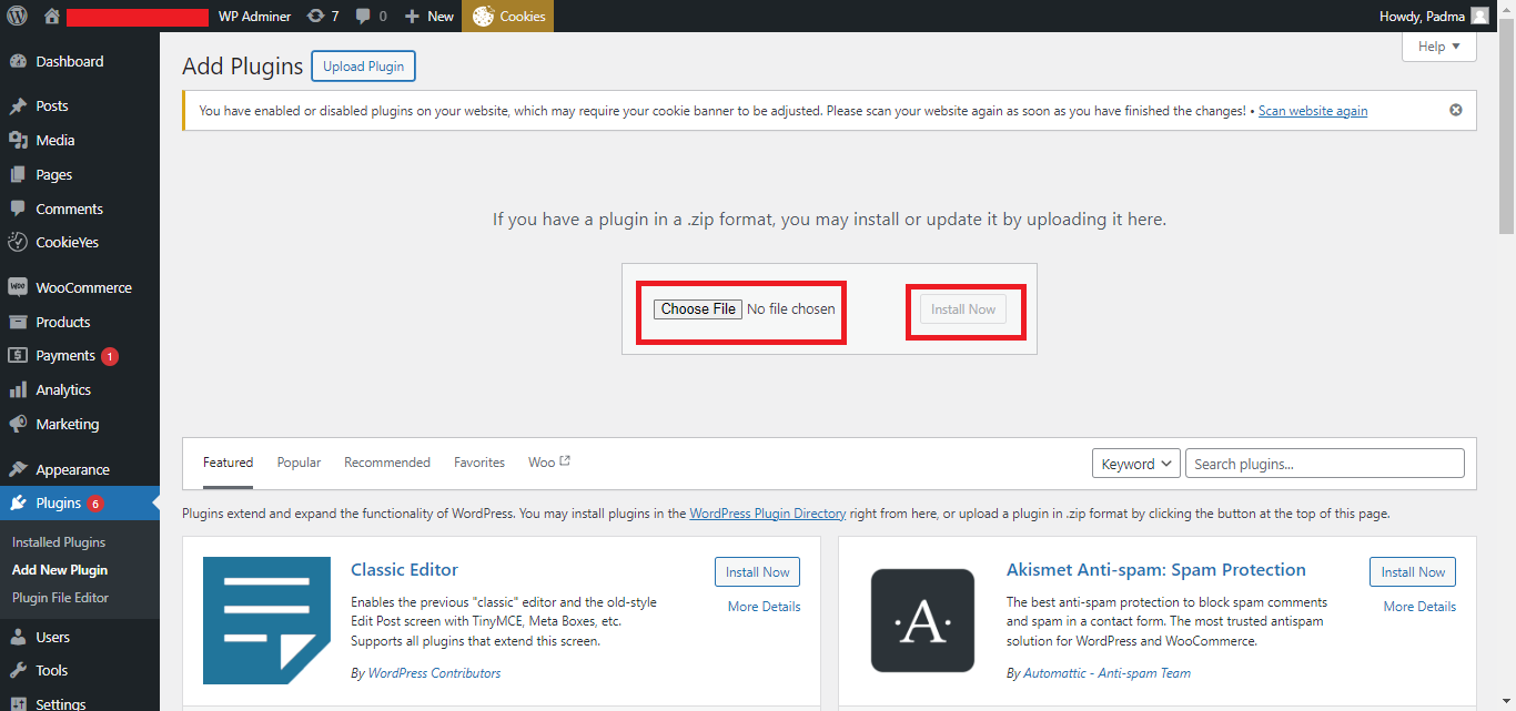 Add New Plugin