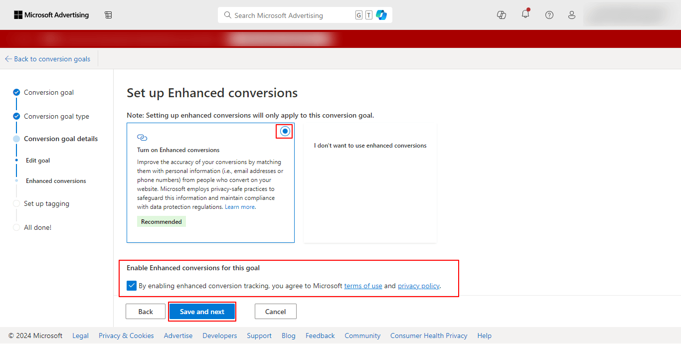 Enhanced Conversions