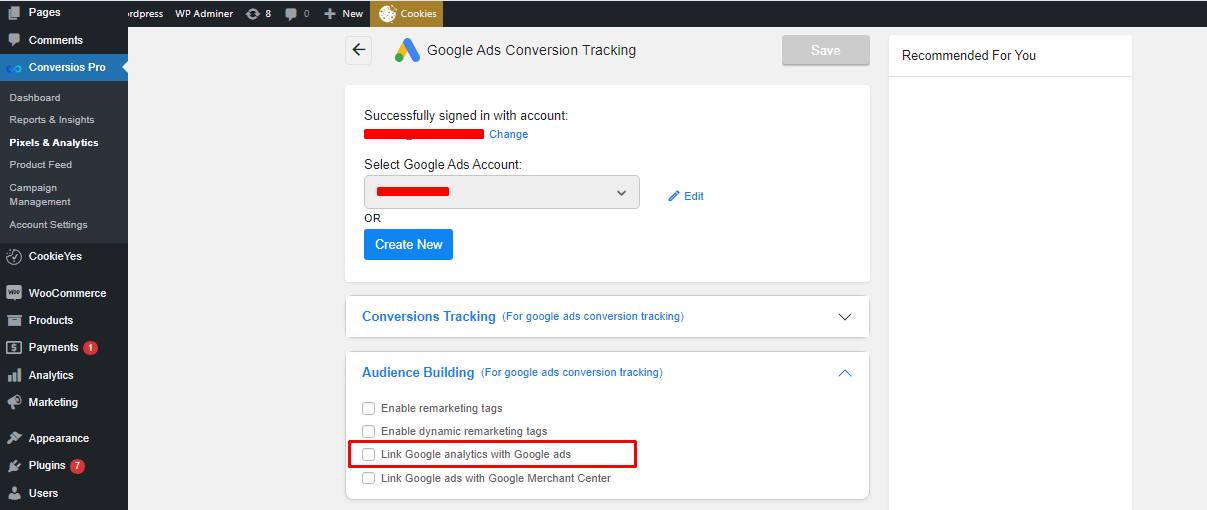  GA4 with Google Ads