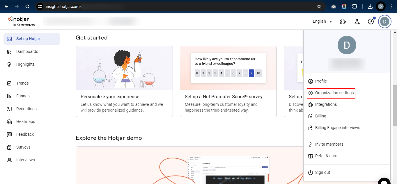 Hotjar Business Account