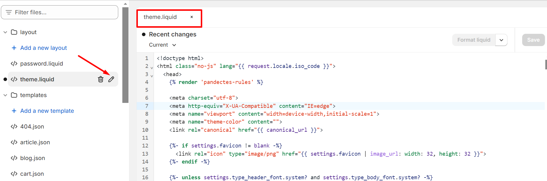 Add GTM Code in Shopify