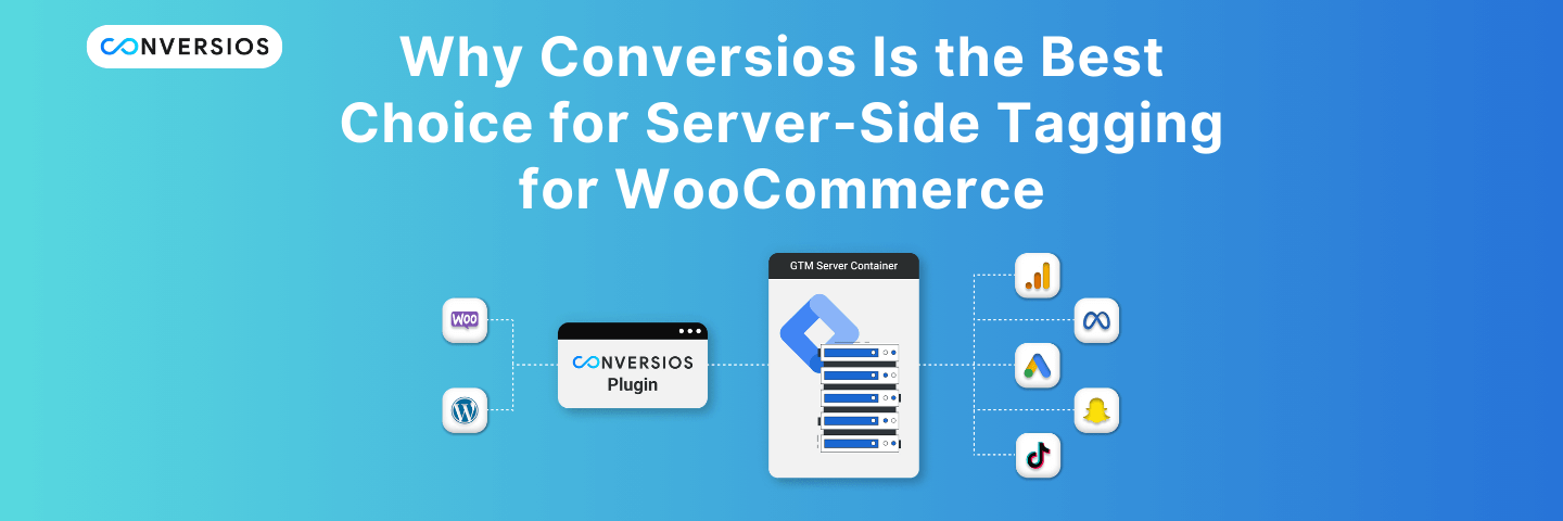 Conversios Is the Best Choice for Server-Side Tagging for WooCommerce