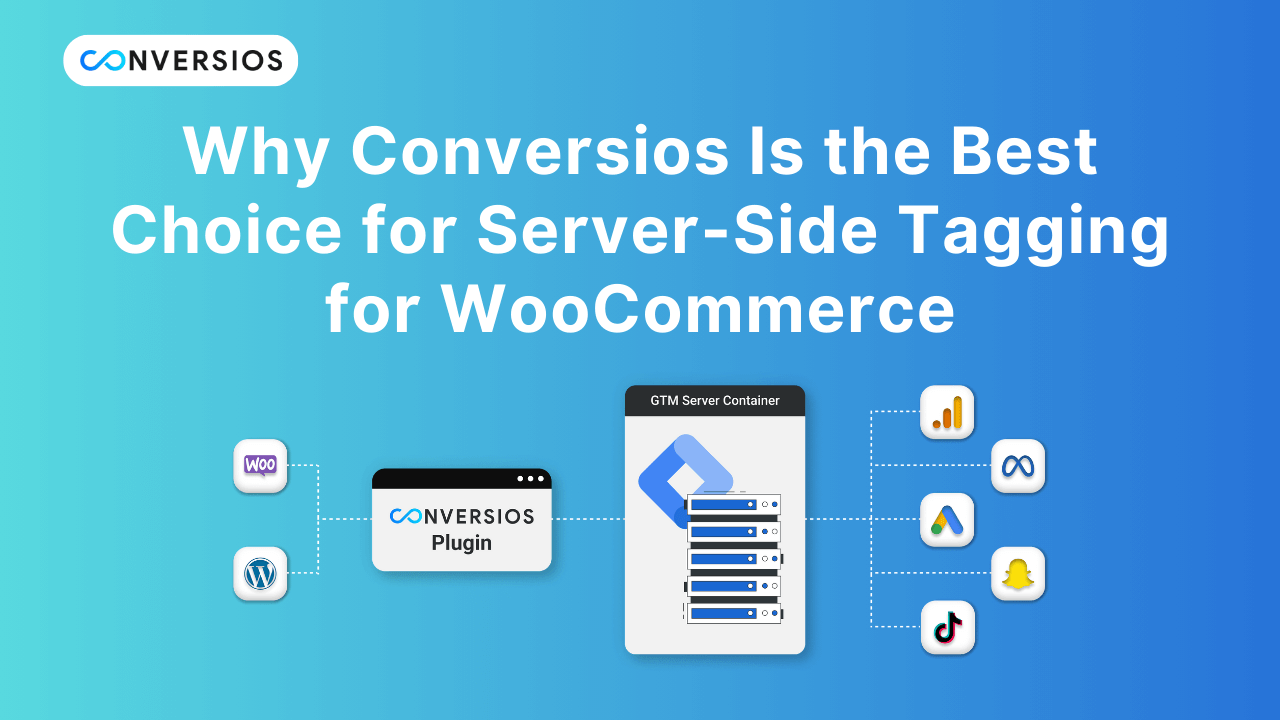 Why Conversios Is the Best Choice for Server-Side Tagging for WooCommerce
