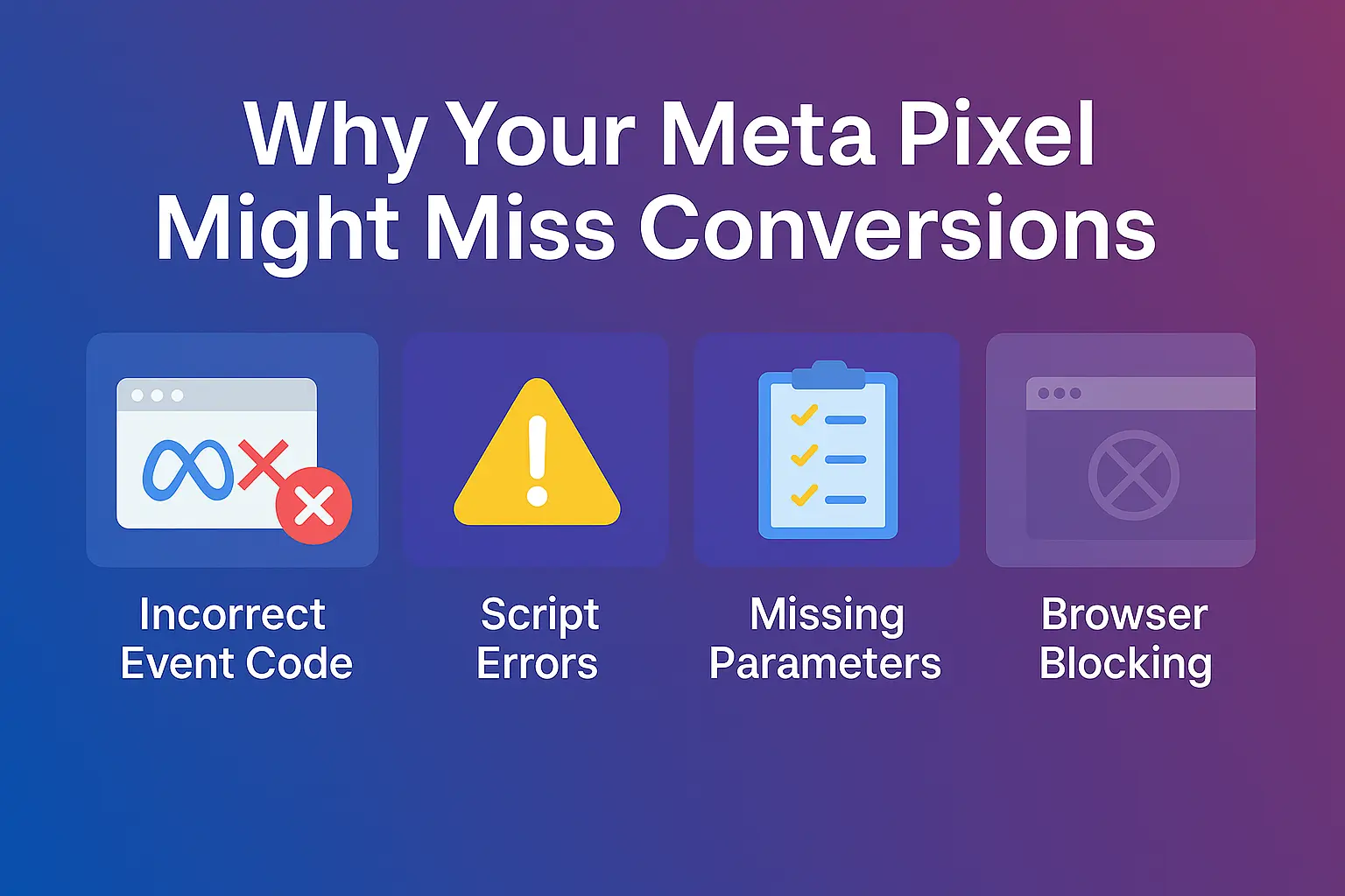 Why your meta pixel might miss conversions