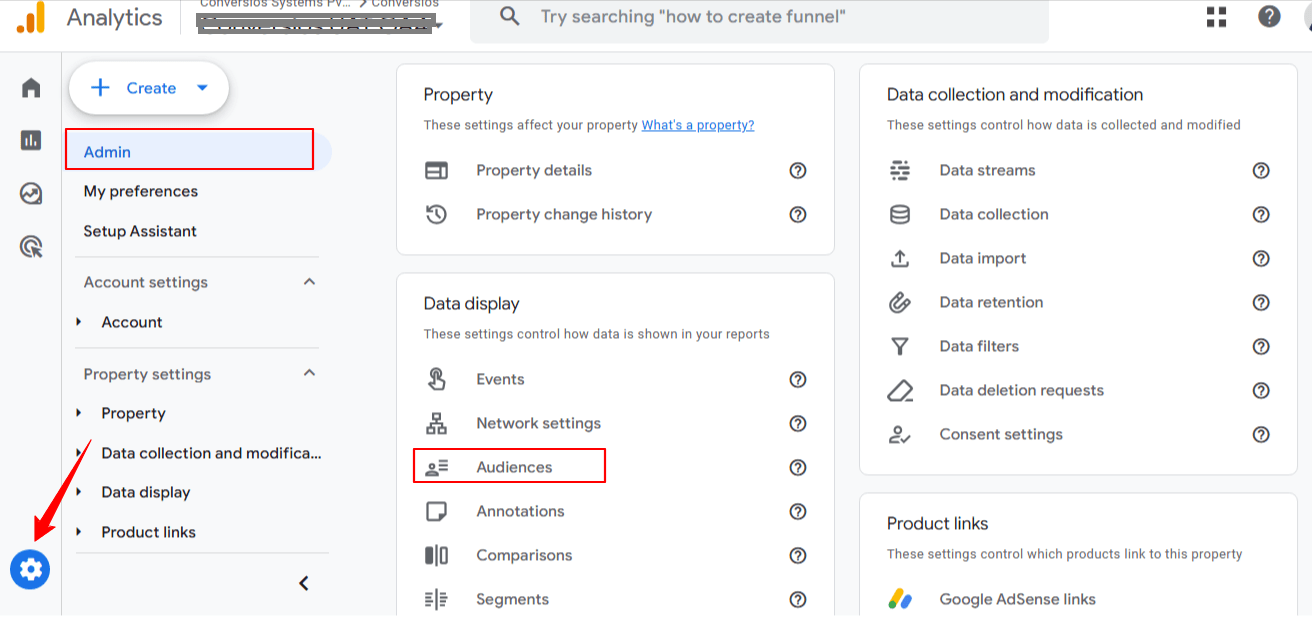 Google Analytics crea nuovi pubblici