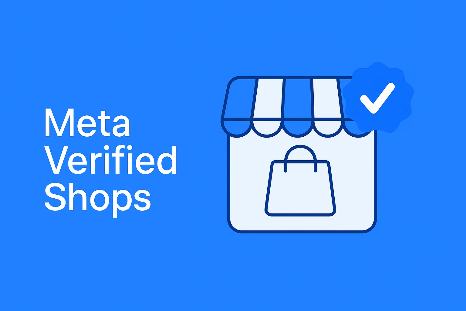 Selo Meta Verified em uma loja virtual que representa confiança e autenticidade para marcas de comércio eletrônico