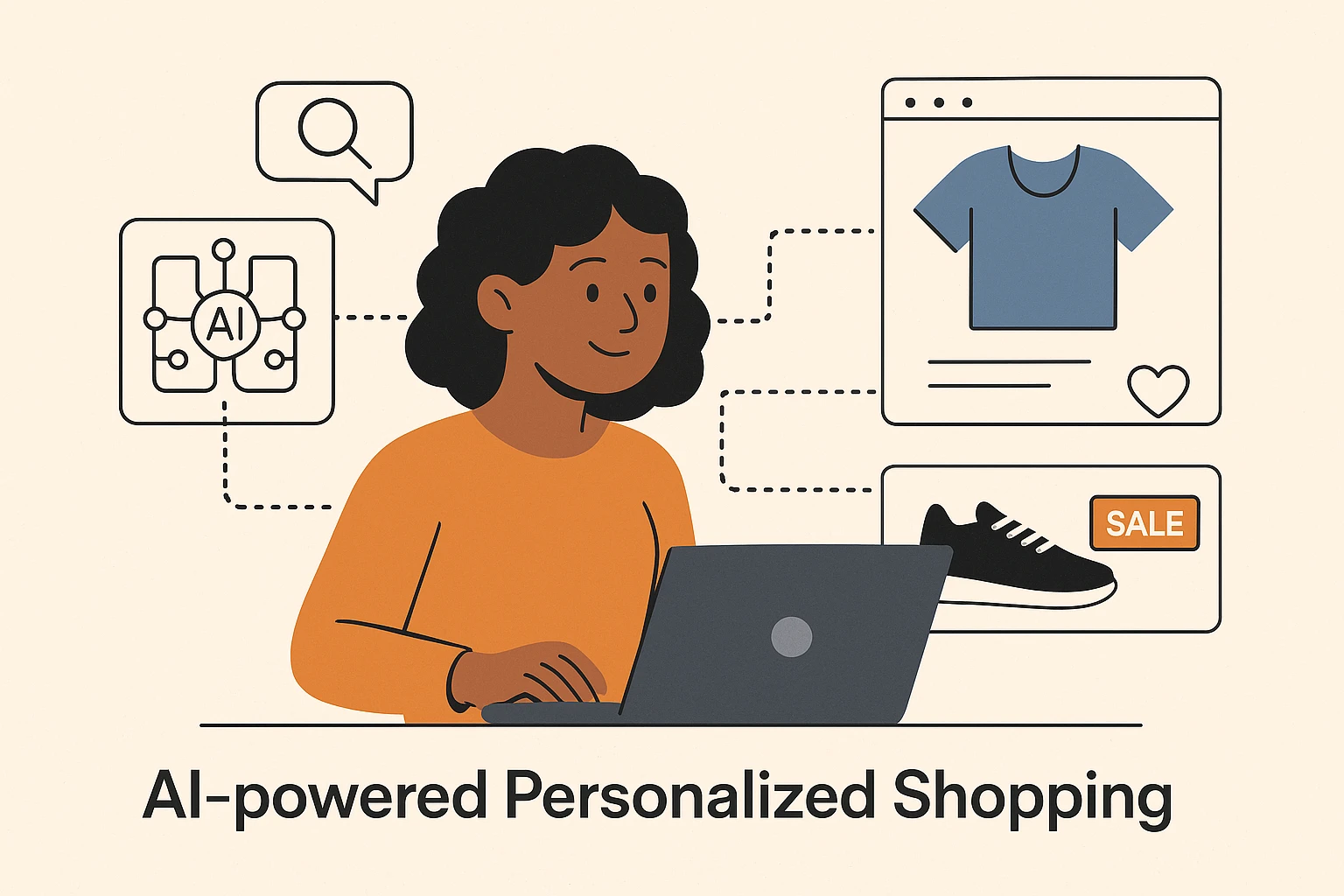 IA recomenda produtos personalizados em tempo real para compradores de comércio eletrônico com base no comportamento