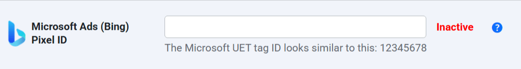 Microsoft UET pixel integration