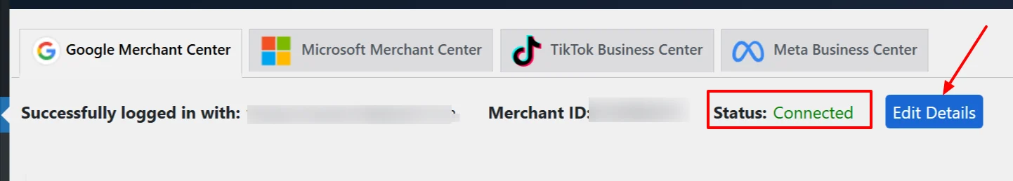 connect google merchant account in conversios woocomerce aio plugin