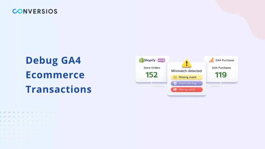 Debug GA4 Ecommerce Transactions